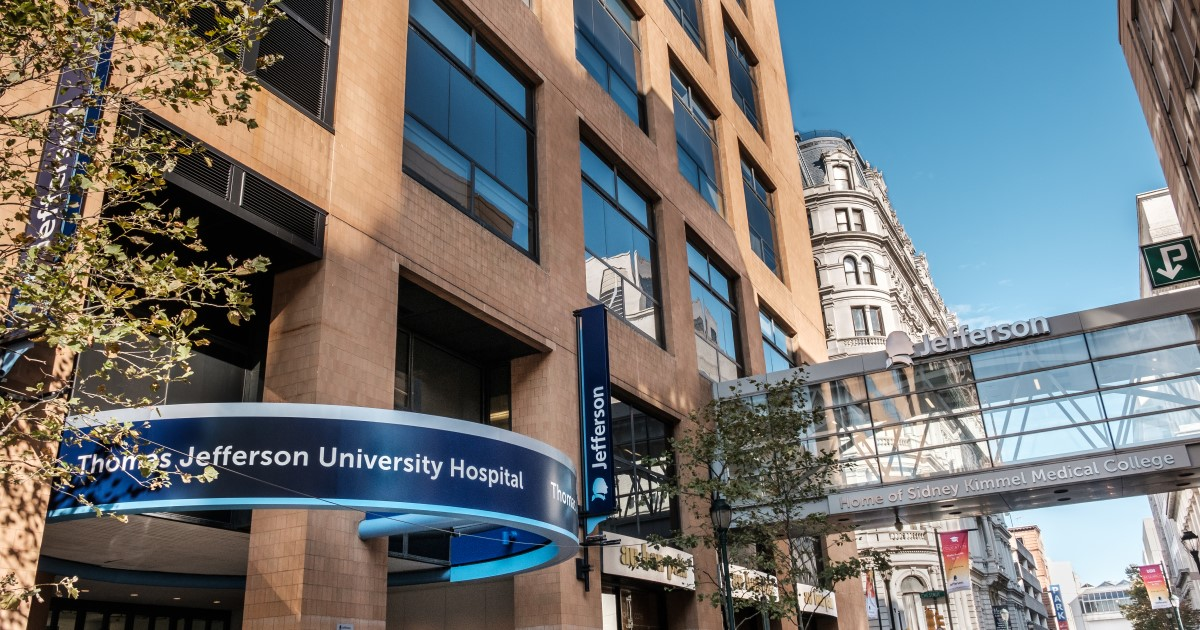Thomas Jefferson University Hospital entrance