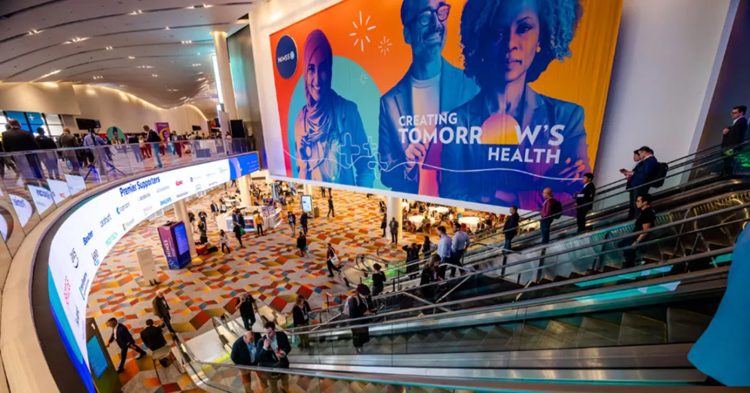 Crowds at HIMSS25 in Las Vegas