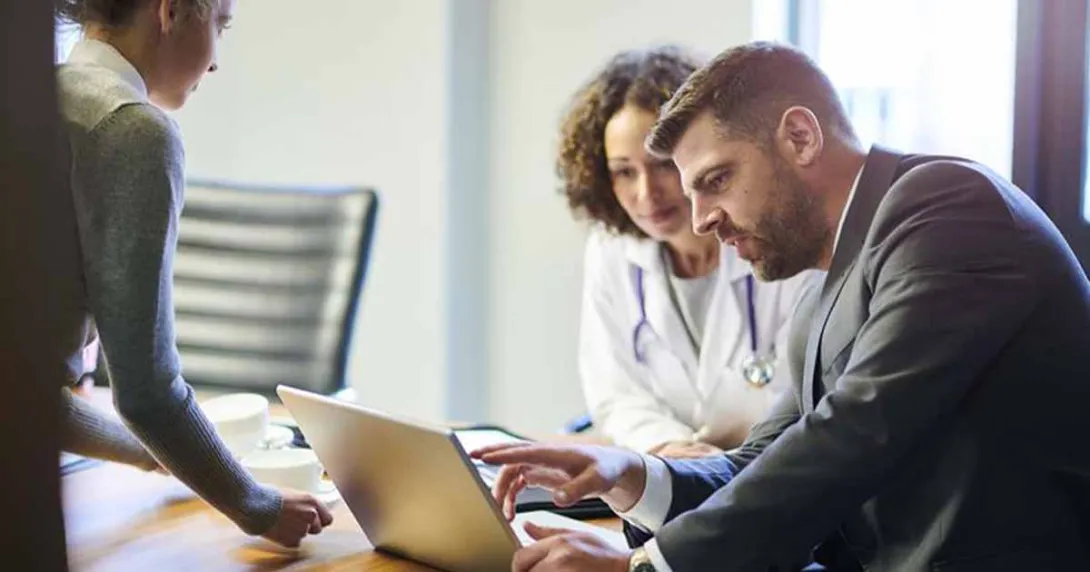 Business people meeting